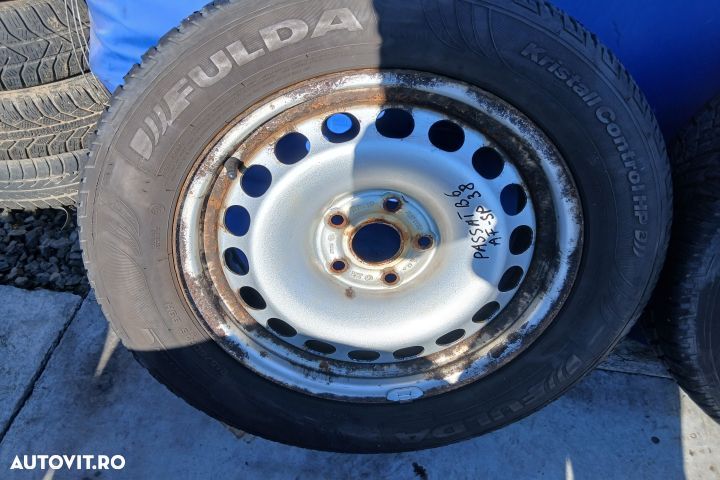 Jante tabla cu anvelope 16 - set 2160929 KBA43738 215/60 R16 61/2X16H - 2
