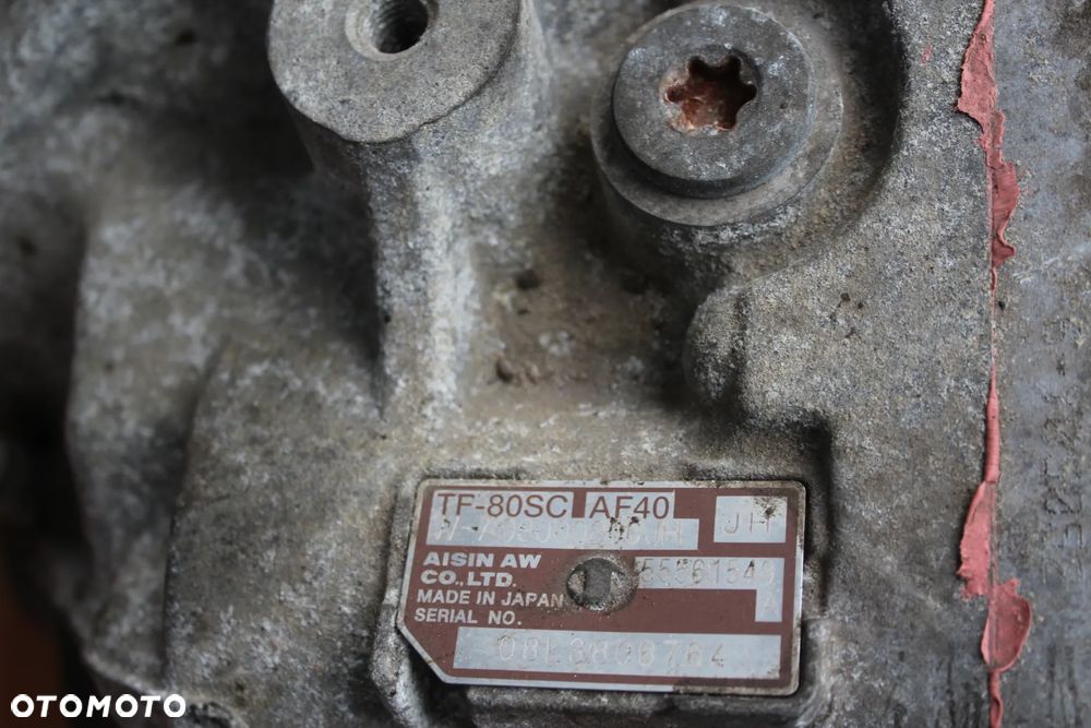 SKRZYNIA BIEGÓW AUTOMAT KONWERTER OPEL INSIGNIA A 2.0 TURBO AF40 55561549 - 7