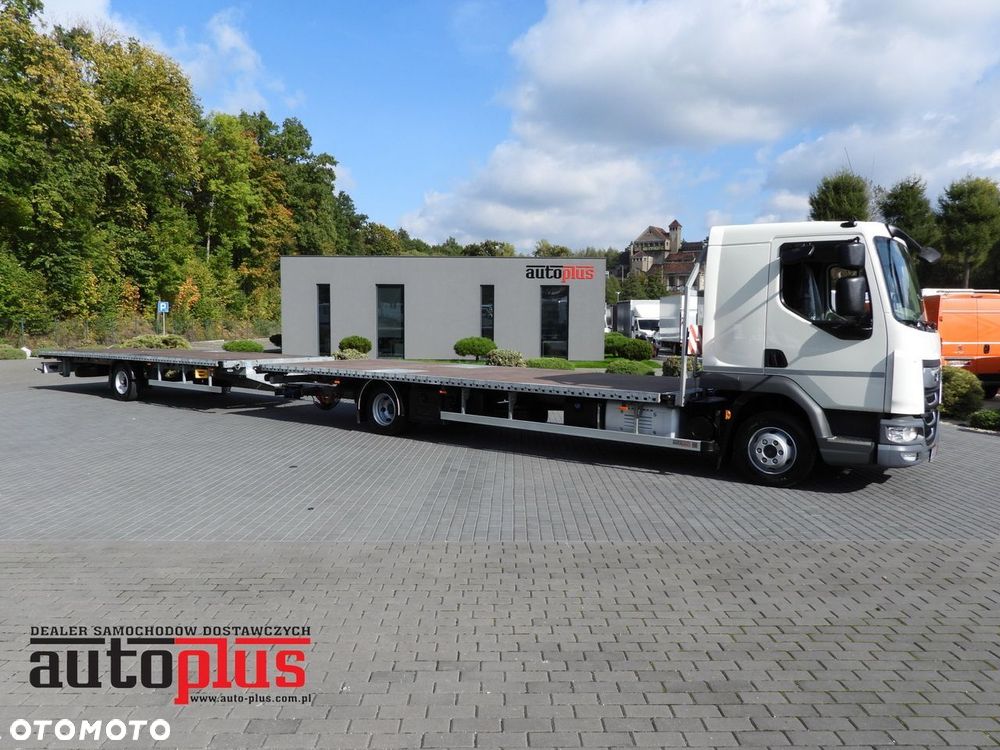 DAF LF 230 SKRZYNIA KONTENEROWIEC + PRZYCZEPA  WEBASTO TEMPOMAT LEDY PNEUMATYKA AUTOMAT  BLIŹNIACZE KOŁA KLIMATYZACJA  230KM - 2