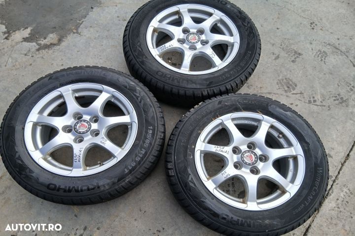 Janta aliaj cu anvelopa 15 6.5JX15H2ET38 6.5JX15H2ET38 Skoda Octavia - 2