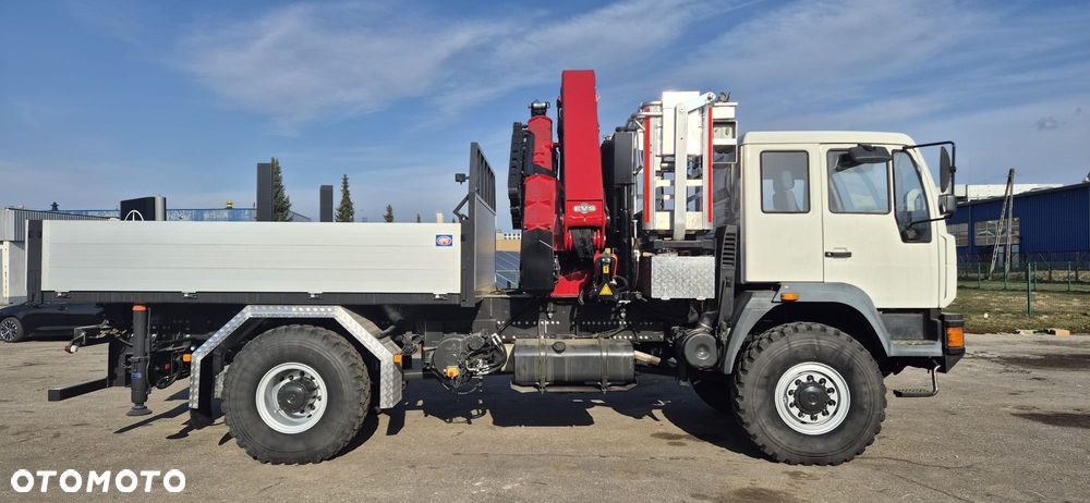 MAN LE 4x4 + nowy żuraw crane HDS HMF 3220-K5 RCS - 2