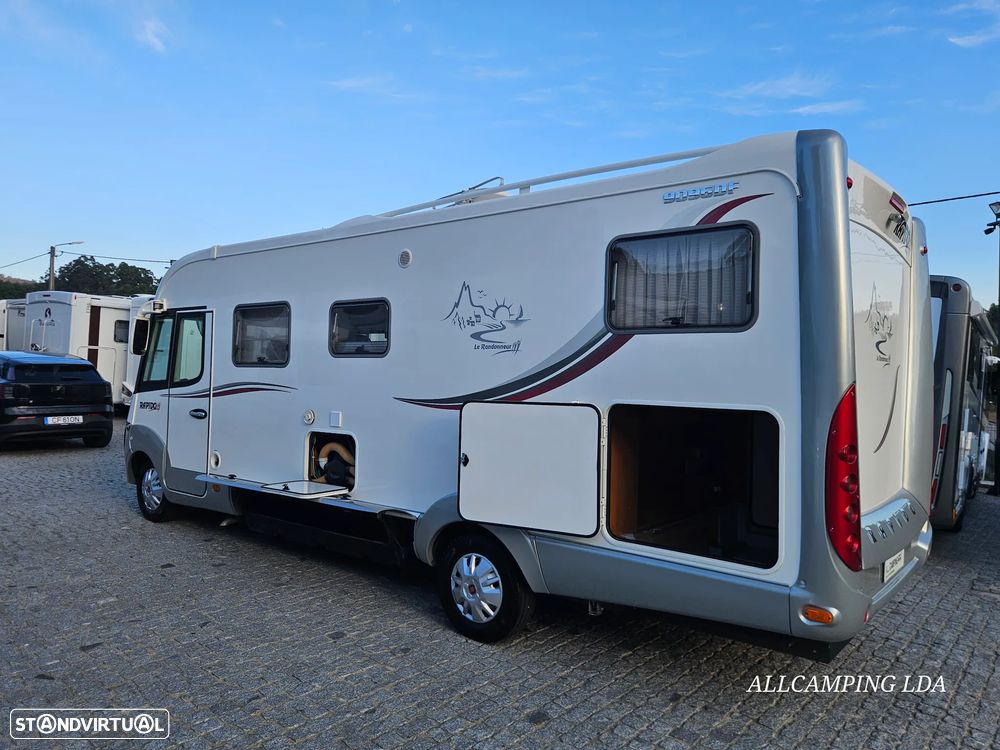 Rapido Le Randonneur 9096F CHASSIS AL-KO CAMA TRANSVERSAL/BASCULANTE - 55