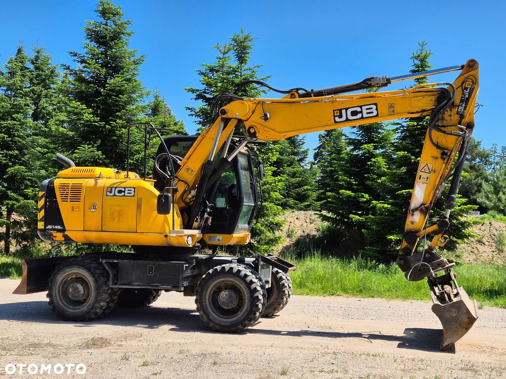 JCB JS145 W 2014 ROK, SUPER STAN, TYLKO 6248 MTH, Z NIEMIEC,160, 175 - 2