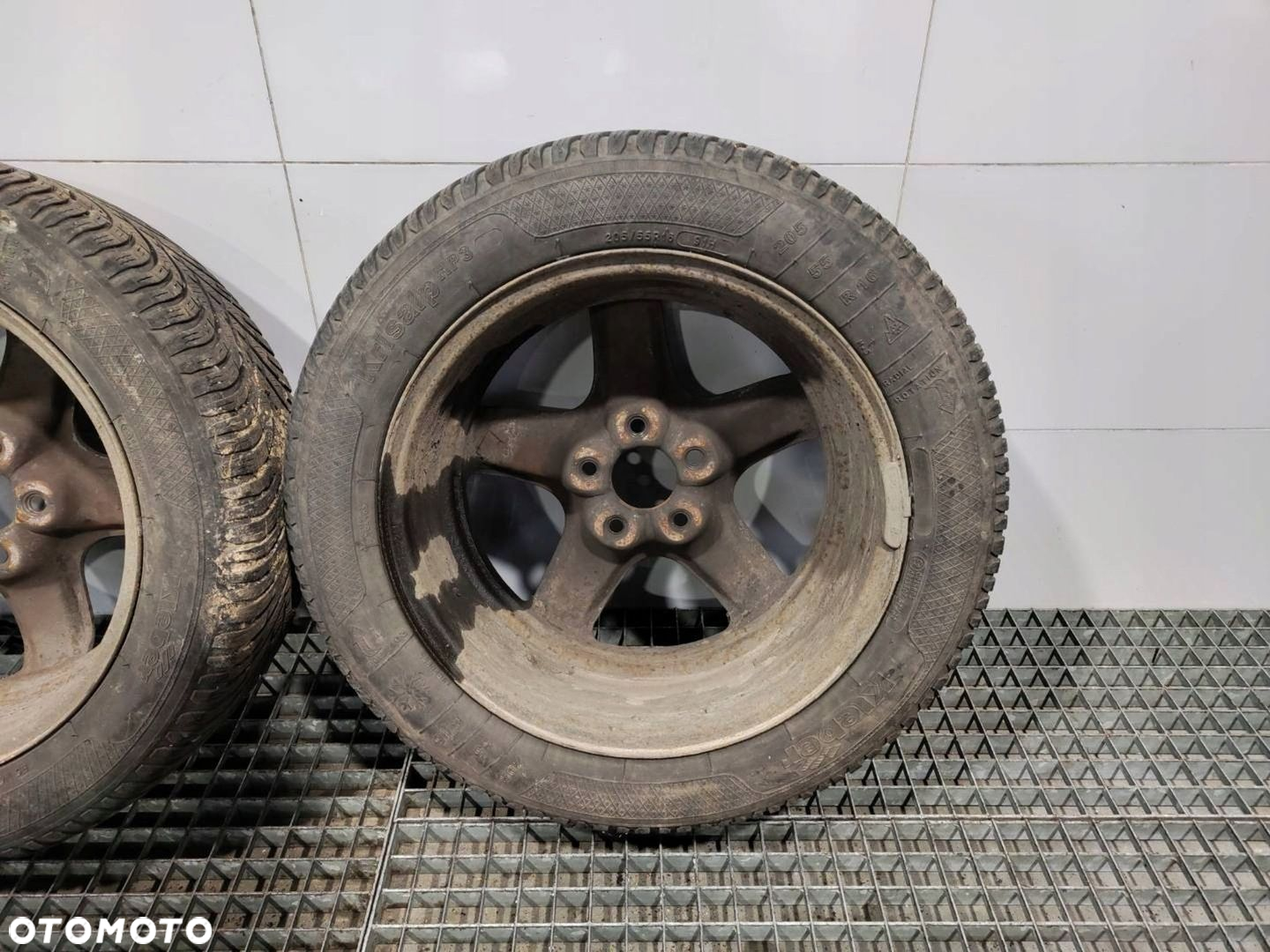 4X FELGI KOŁA STRUKTURALNE KOMPLET R16 5X110 ET39 - OPEL ZAFIRA B 2008r - 6