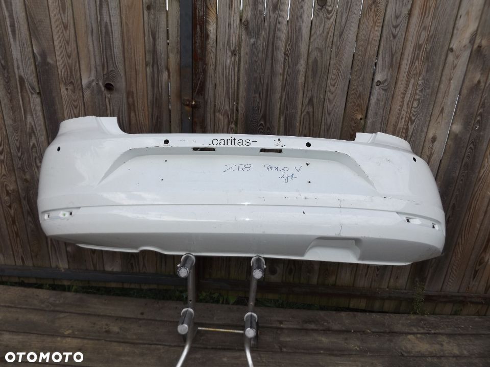 ZDERZAK TYLNY TYŁ VW VOLKSWAGEN POLO V LIFT 6C6 6C6807421 2014-2017