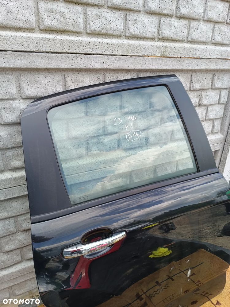 DRZWI PRAWY TYŁ PRAWE TYLNE CITROEN C3 II - 2