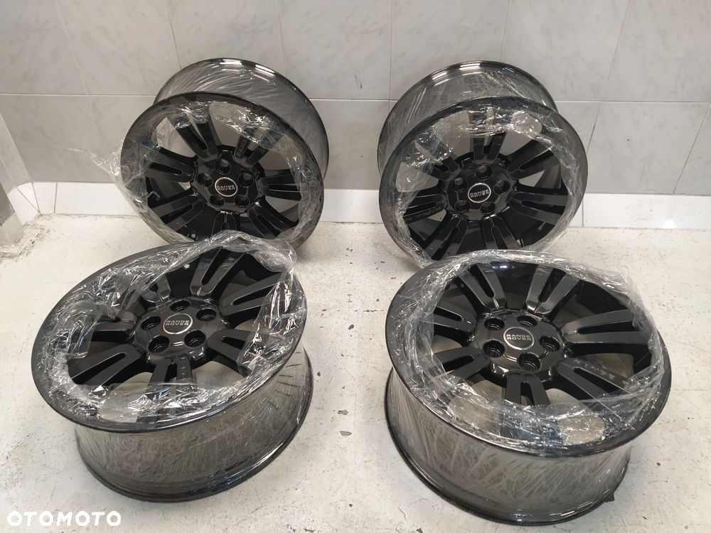 RANGE ROVER VOGUE L322 L405 SPORT L494 8,5X20 ORYGINALNE FELGI ALUMINIOWE R20 ET58 5x120 DEKIELKI CZARNE - 19