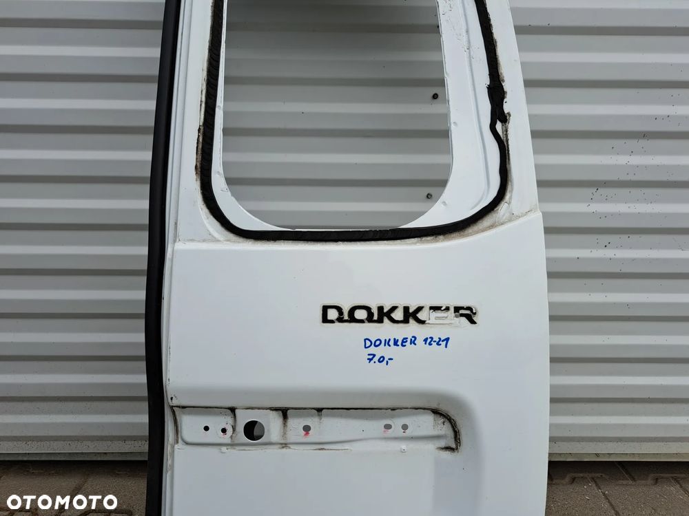 Drzwi tylne Tył prawe skrzydełka Dacia Dokker 12-21 - 3