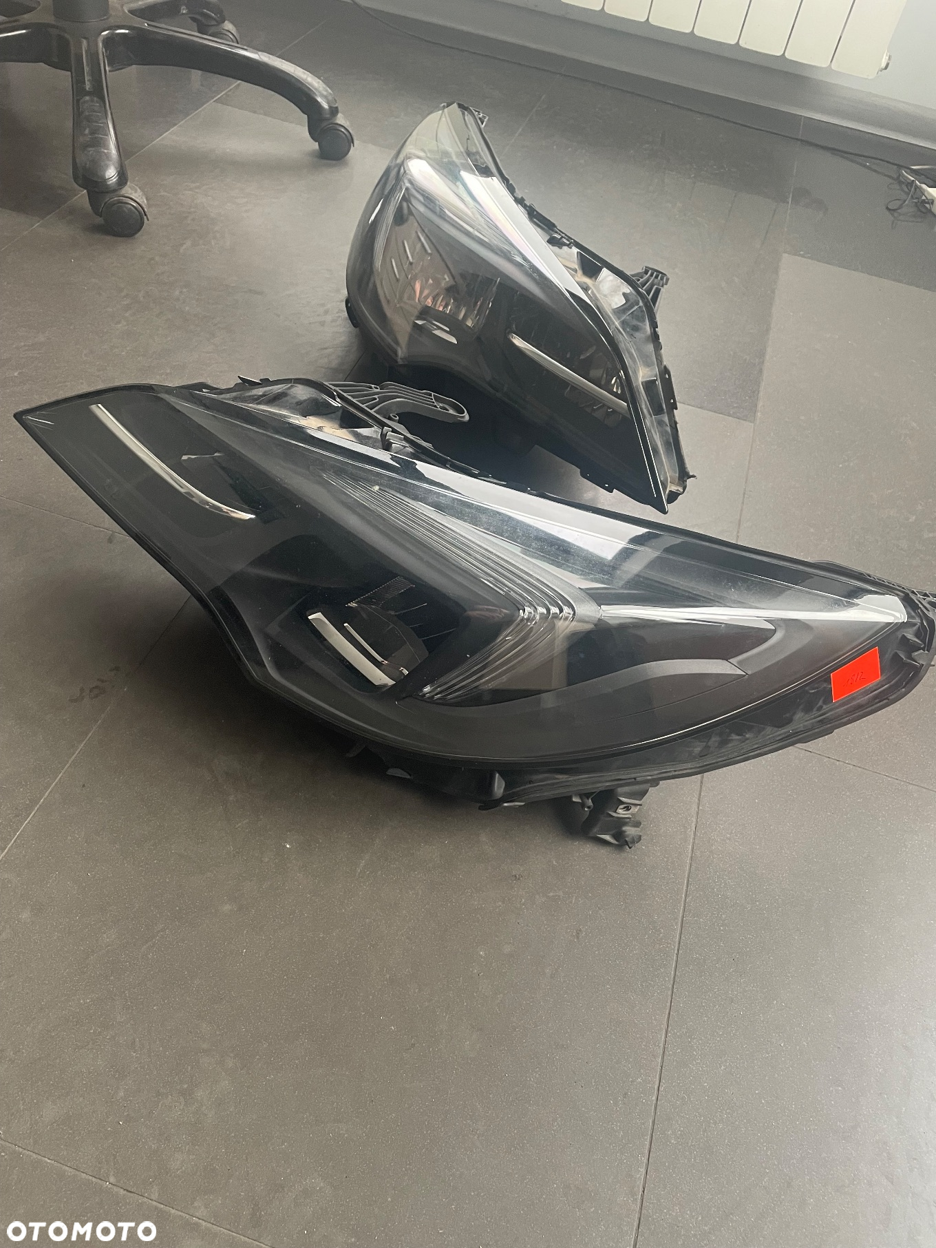 OPEL ASTRA K V LIFT LAMPY PRZEDNIE LED 39195689 39195688 EUROPA 2-szt - 2