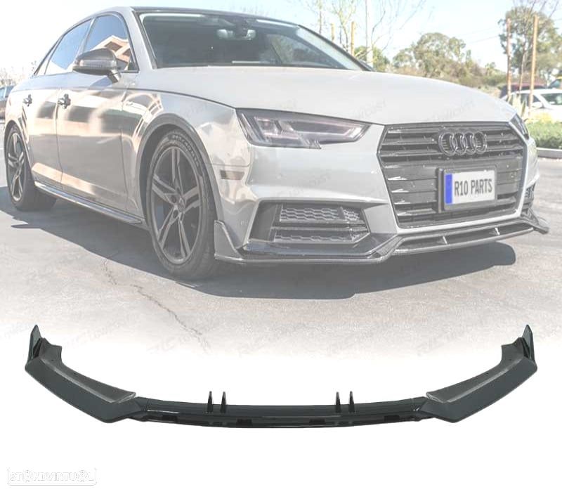 SPOILER LIP AUDI A4 16-19 LOOK RS4 ABT - 1