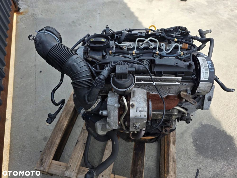 SILNIK KOMPLETNY AUDI VW SEAT SKODA 2.0 TDI CFF CFFB 137882 KM ORYGINAŁ ! - 5