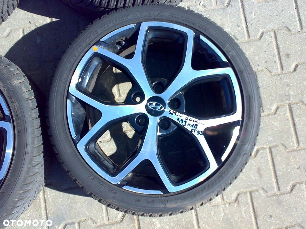 hyundai i30n i30 iii 2017 - koła alu felgi opony zima 18' - 4