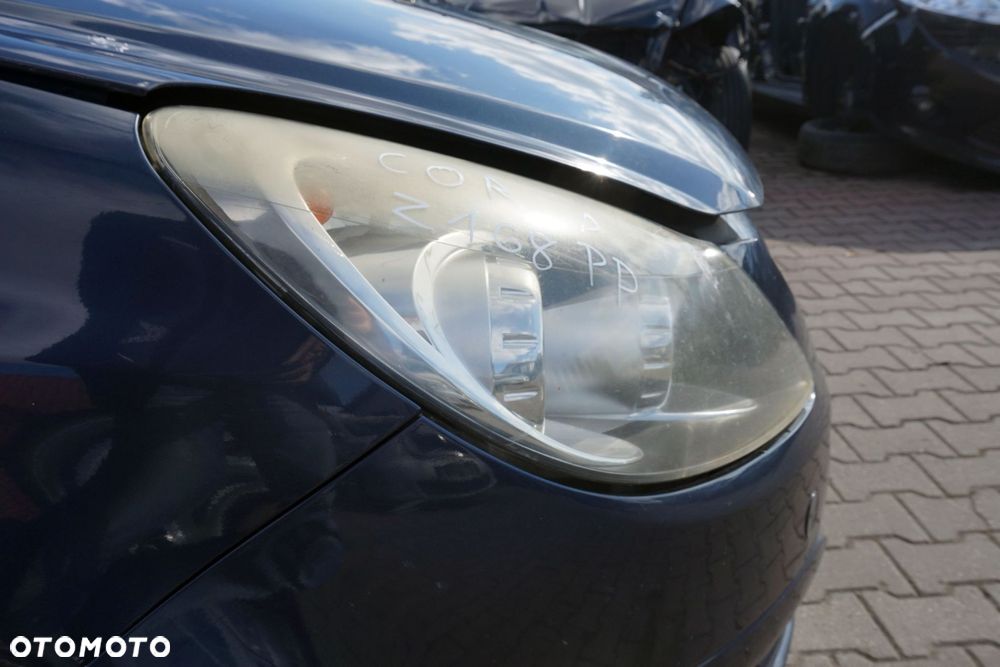 MASKA ZDERZAK BŁOTNIKI LAMPY CORSA D IV Z168  OPEL 2006-2011 SZARY PRZÓD KOMPLETNY - 14