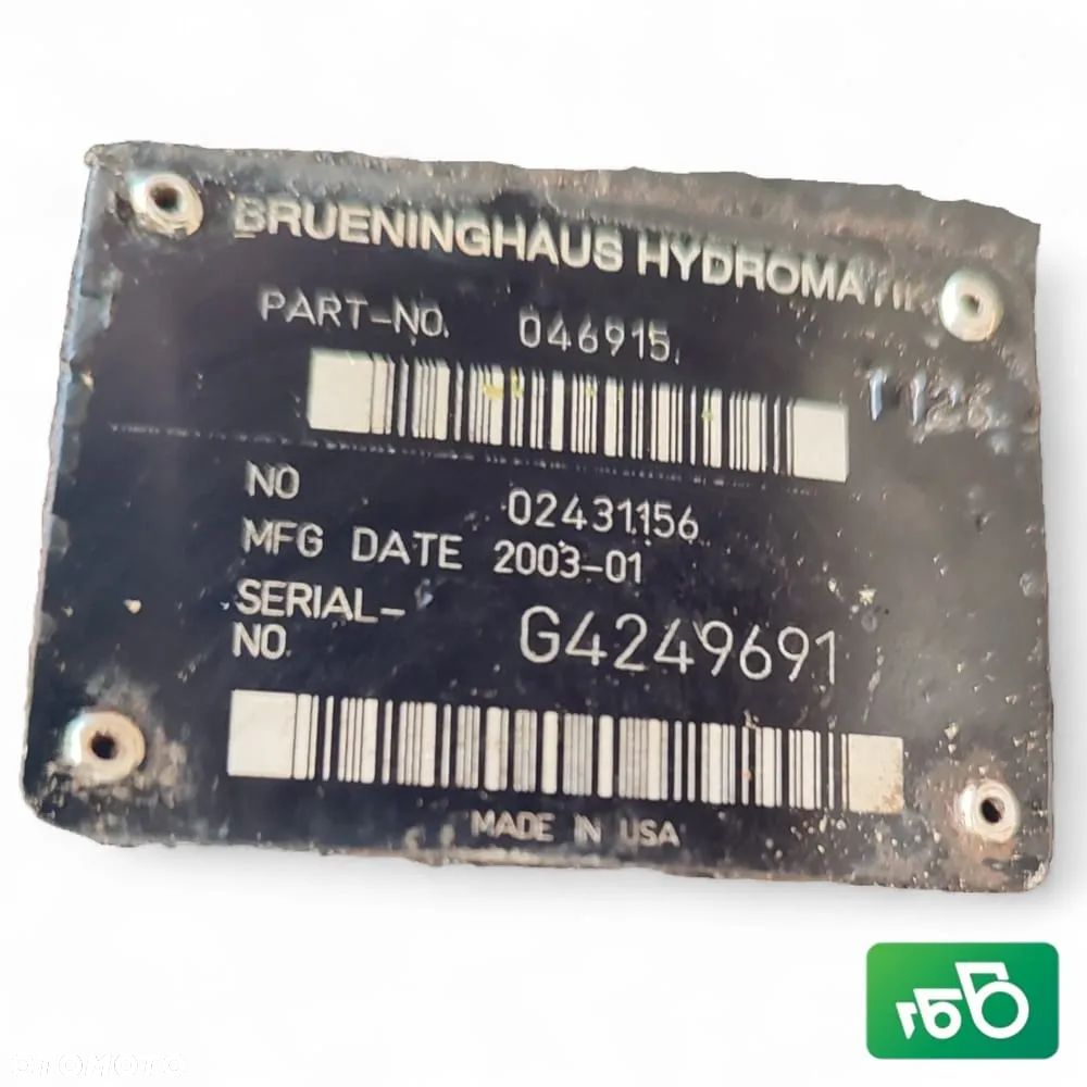 Pompa hydrauliczna A10VO45 Brueninghaus 046915 Merlo 33.7 TF - 12