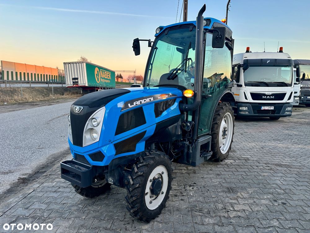 Landini REX 4 90V Wąski:1m 4x4 Pełzaki Półbiegi Rewers 680h Sadowniczy Jak NOWY