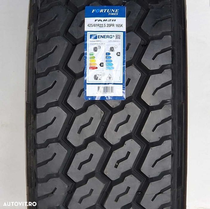 Anvelopa NOUA M+S* ON/OFF 425/65R22.5 Fortune FAM 210 165K 20PR Directie/Remorca - 2