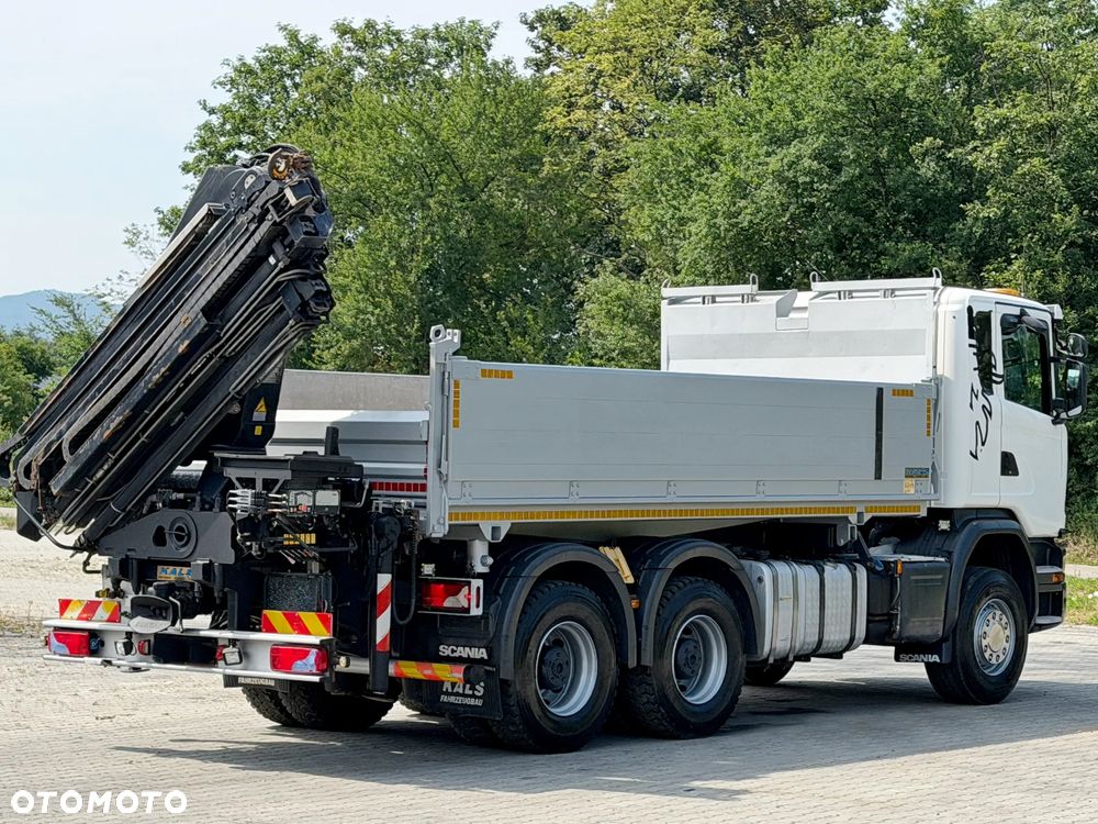 Scania G 410 * WYWROTKA 5,20 m + HIAB 211 EP-5 HIPRO + PILOT / 6x4 - 7