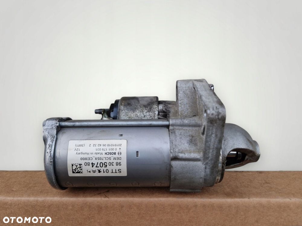 CITROEN C3 III OPEL CORSA F 1.2T 1.2 THP TURBO AUTOMAT ROZRUSZNIK BOSCH - 1