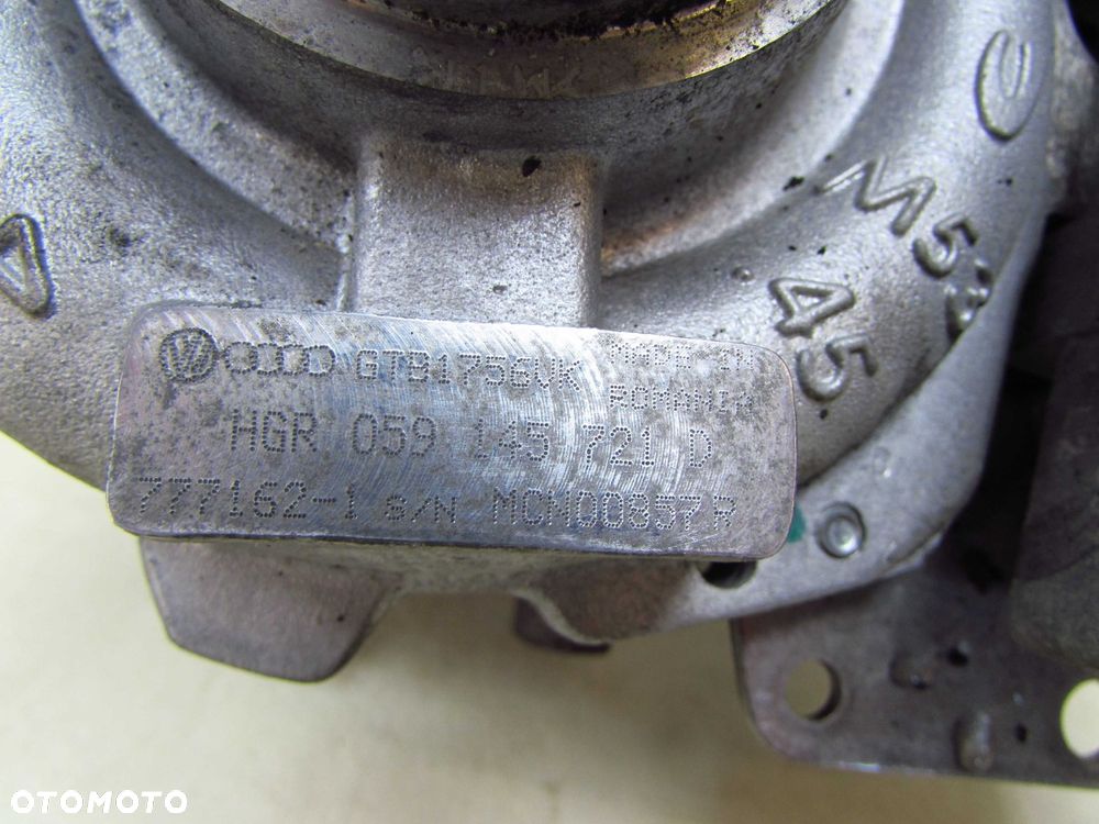 AUDI A6 C6 QUATTRO 2.7 3.0 04-11 TURBOSPREZARKA TURBINA 059145721D - 7