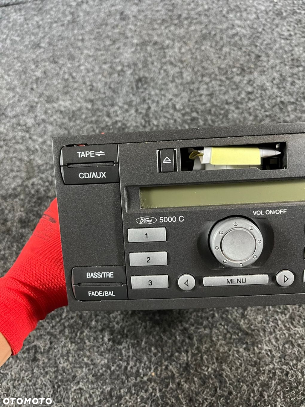 ford radio fabryczne Visteon 5000c  kod 6S61-18K876-AJ - 3