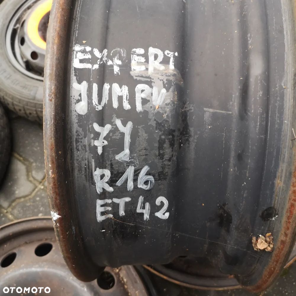 KOŁO FELGA OPONA EXPERT JUMPER FIAT 500 BRAVO II CITROEN DS FORD - 9