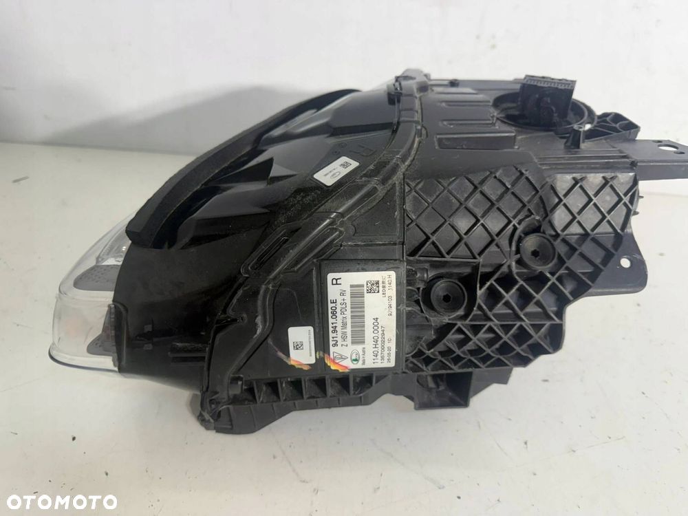 lampa prawy przód prawa przednia porsche taycan 9j1 full led eu - 10