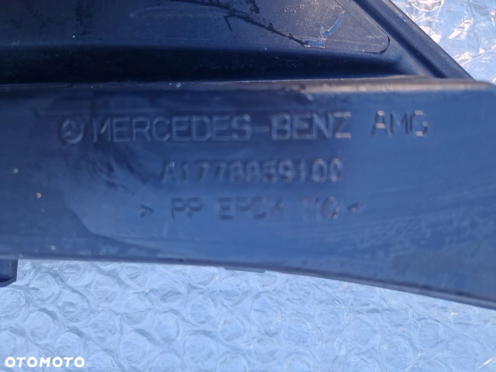Mercedes A-Klasa W177 atrapa chłodnicy kratka instalacja radar komplet A1778880200 A1778859100 A0009058913 - 24