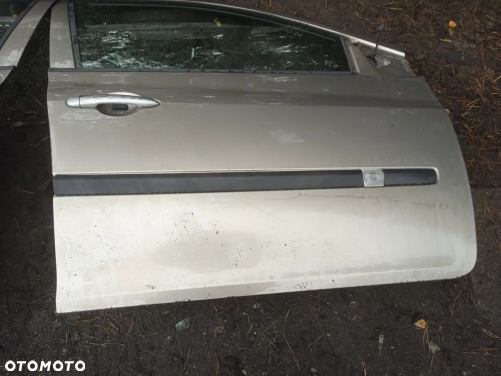 RENAULT CLIO III 05- PRAWE PRZEDNIE DRZWI SZYBA PANEL SZYBY ZAMEK PODNOŚNIK EL BOCZEK - 3