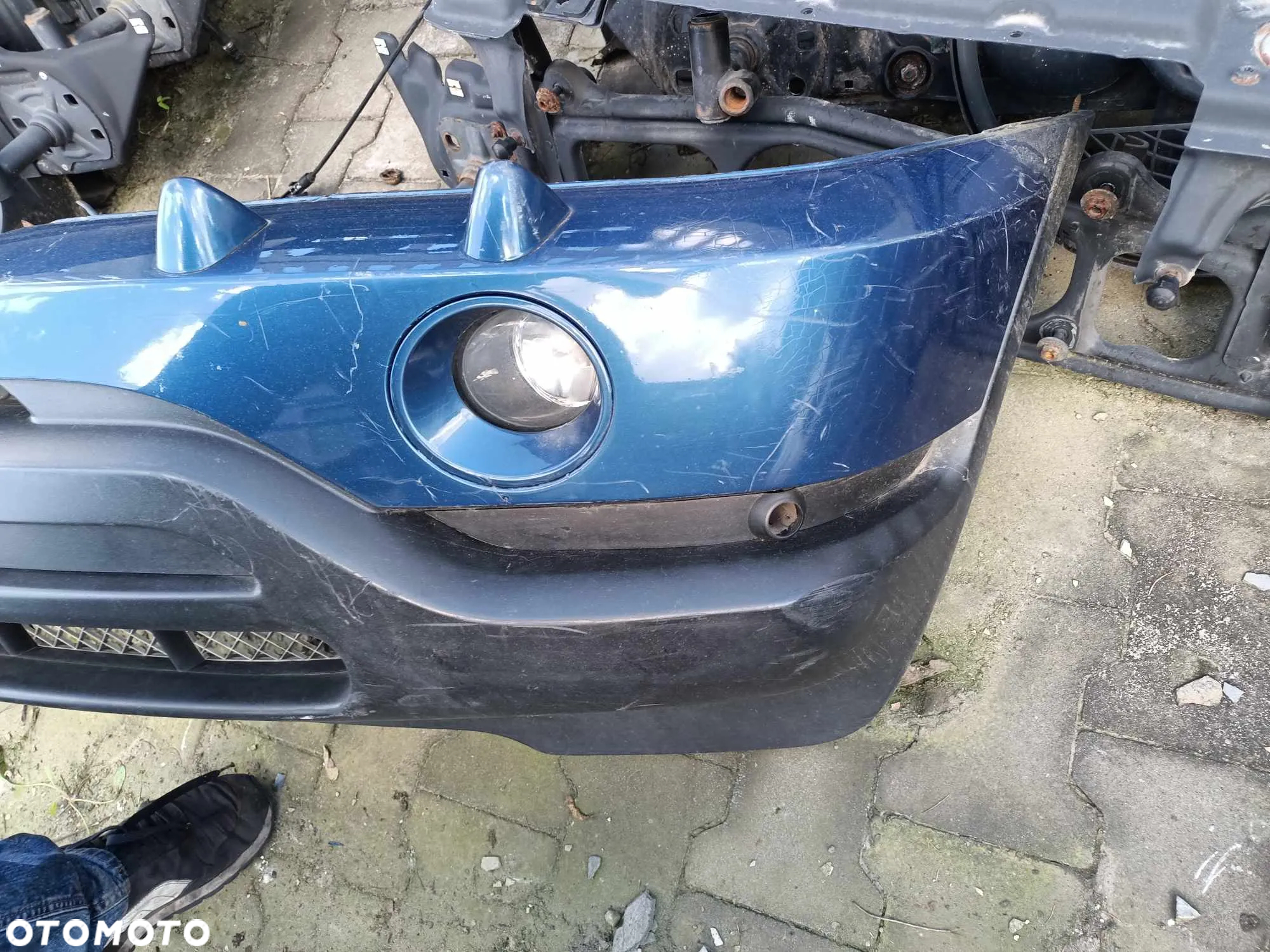 Zderzak przód przedni BMW E53 X5 przed lift xenon spryski - 2