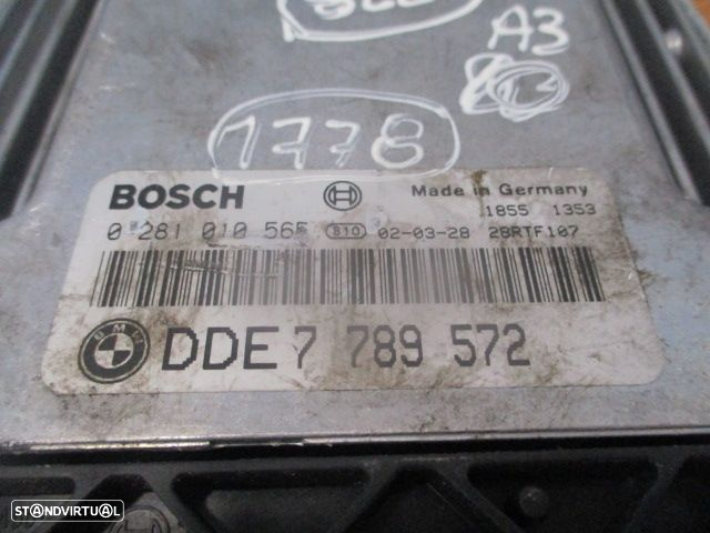 Centralina 0281010565 7789572 7788337 BMW E46 COMPACT 2002 2.0D 150CV 3P CINZA BOSCH - 4