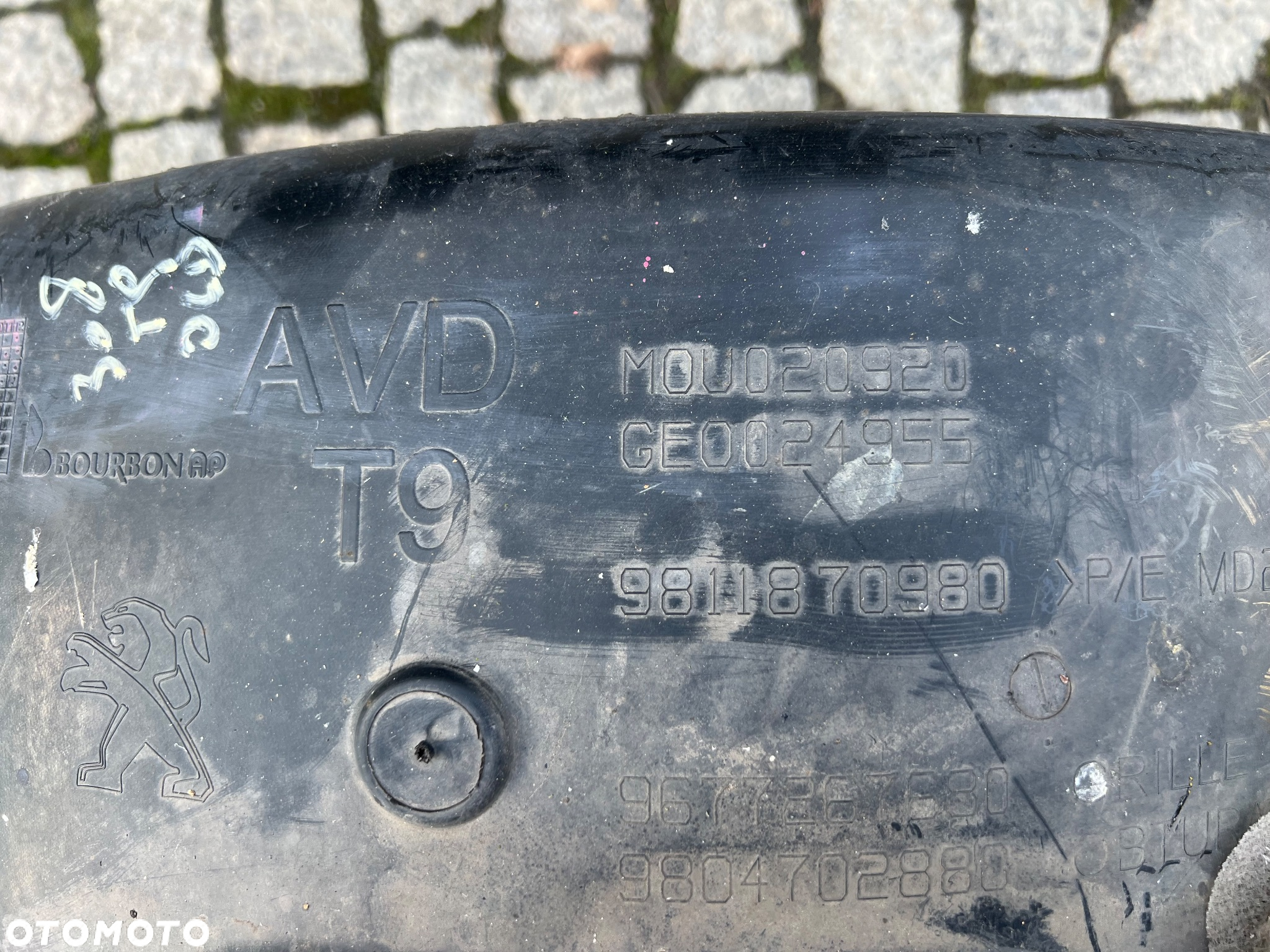 PEUGEOT 308 II T9 13-17 NADKOLE PRAWY LEWY PRZÓD 9811870980 9811875880 - 3