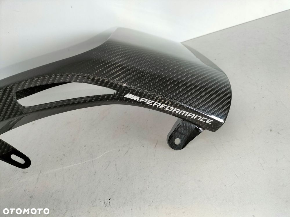 nakładka dokładka zderzaka przód lewa carbon bmw m2 g87 m performance - 6