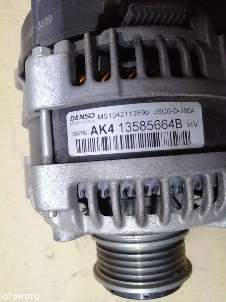 Opel Corsa E 1.4 alternator Denso 13585664B  MS 1042113590 - 3