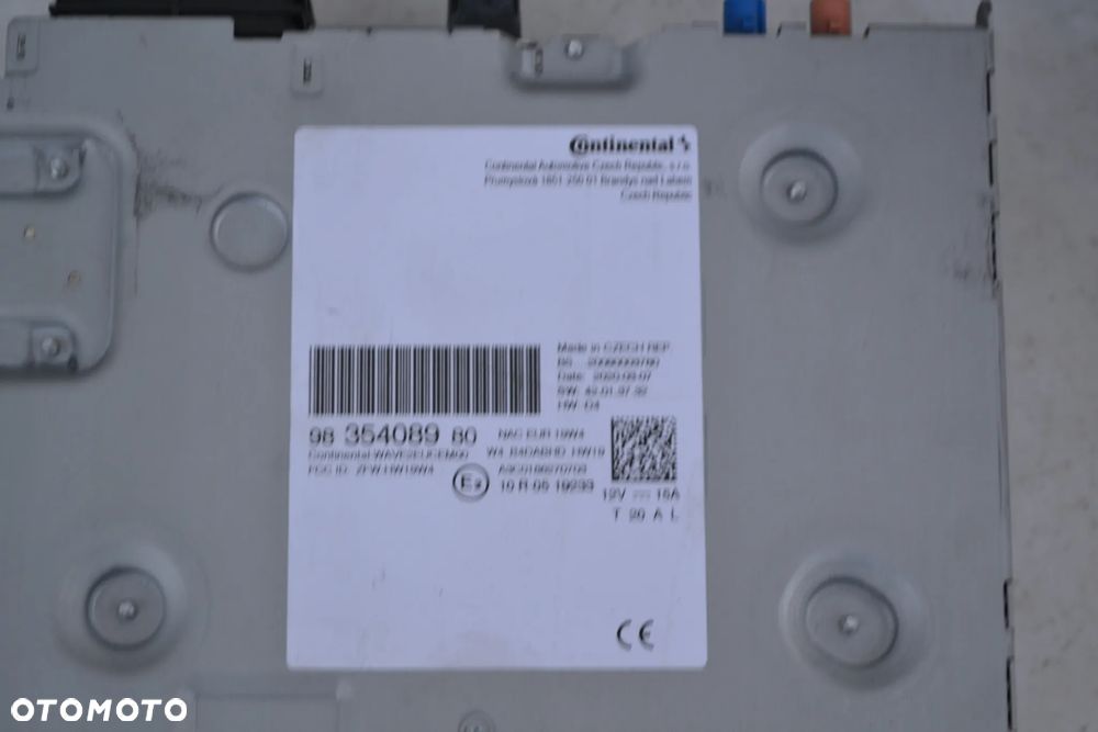 OPEL CITROEN PEUGEOT NAWIGACJA RADIO FABRYCZNE 9835408980 - 3