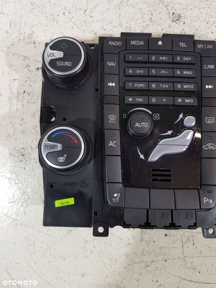 panel radia klimatyzacji 30795271 volvo xc60 i s60 v60 v70 eu - 2