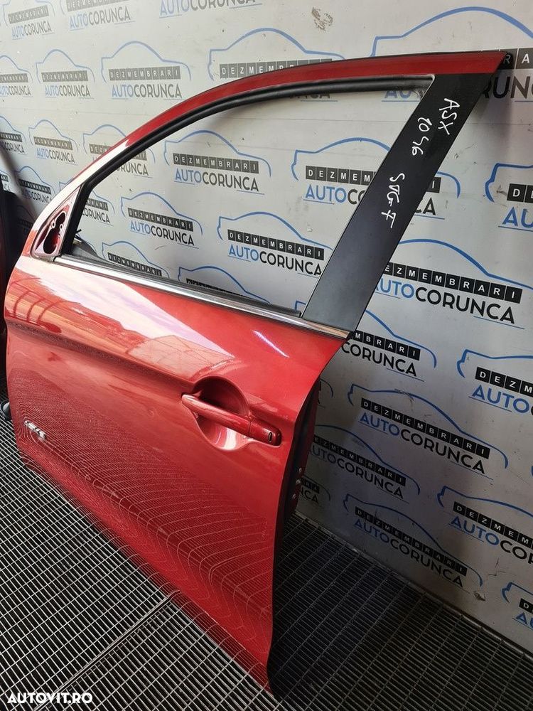 Usa Stanga Fata Mitsubishi ASX 2010 - 2012 SUV 4 Usi ROSU (1046) LOVITA ȘI ZGÂRIATA - 4