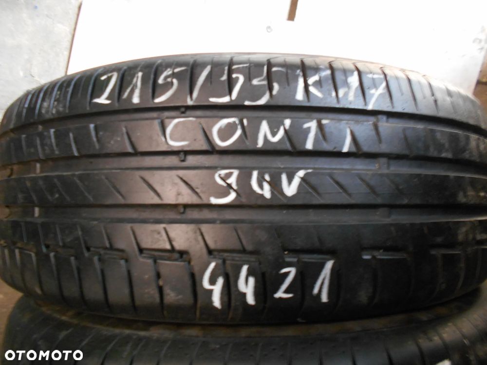 OPONY 215/55R17 CONTINENTAL PREMIUM CONTACT 6 DOT 4421 7.6M - 3