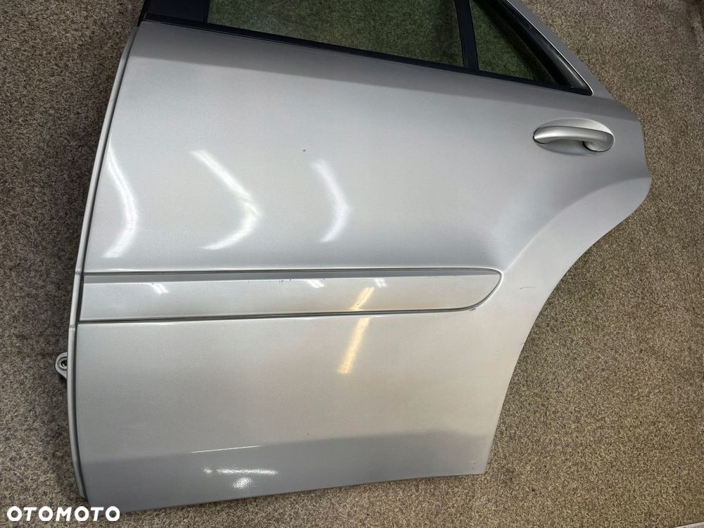 Drzwi lewy tyl tylne srebrne C775 775U Mercedes W164 ML - 7