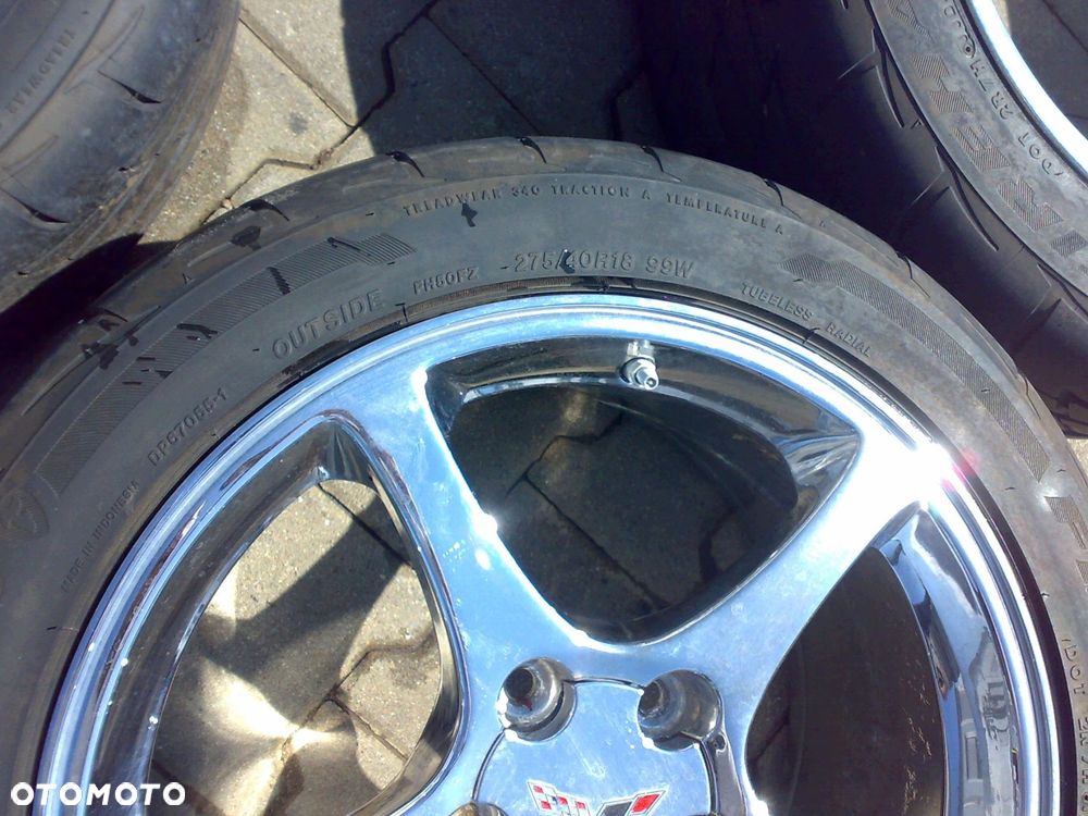 corvette c5 - koła felgi opony 17'' 18'' orginał 5x120 idealne - 5