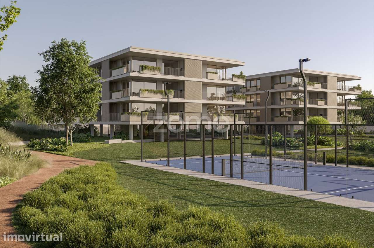 T2 Novo | Piscina e Padel | Praia da Aguda - Grande imagem: 3/15