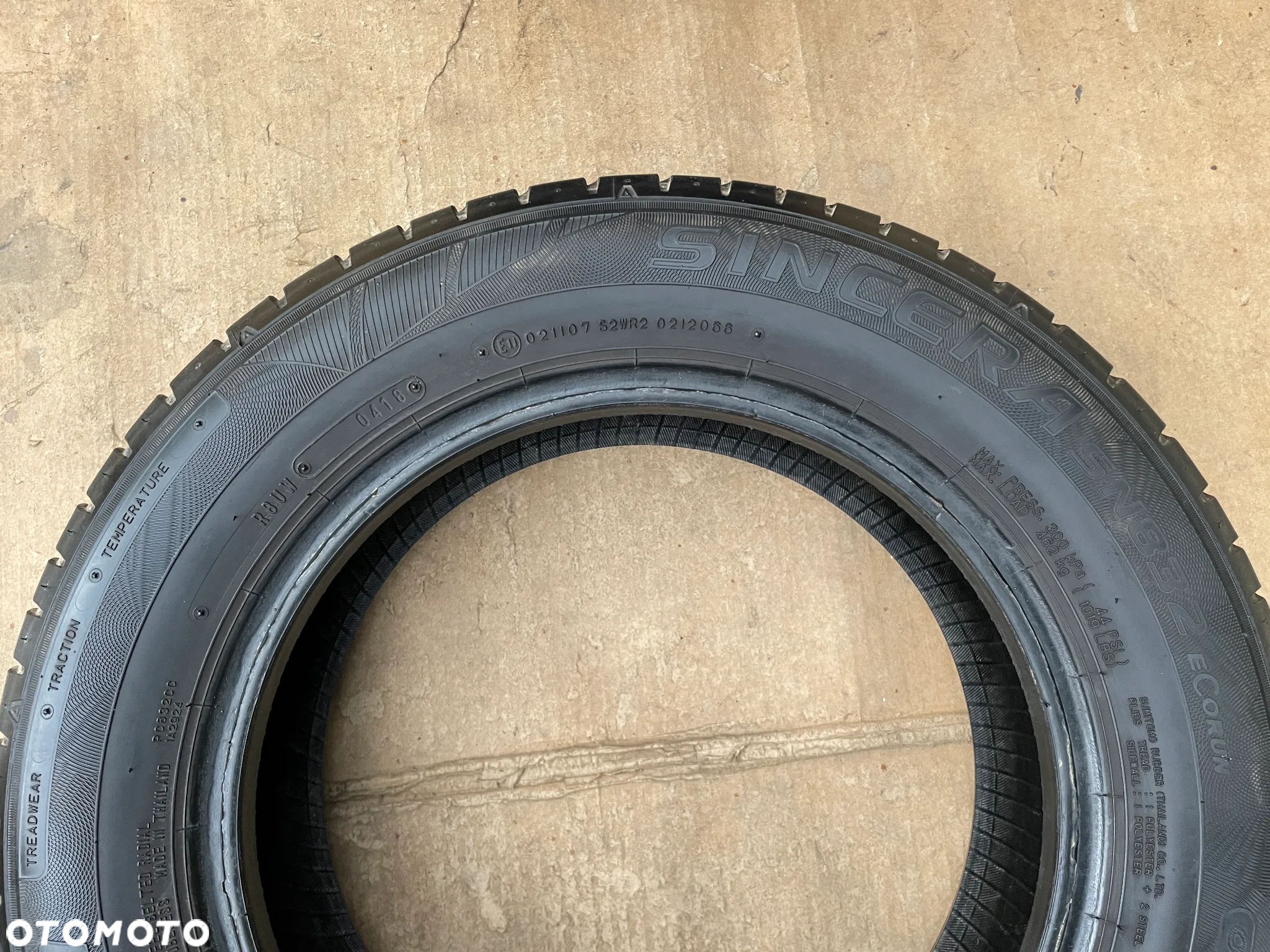 165/70 R14 81T OPONY LETNIE FALKEN SINCERA SN832 ECORUN 4 SZTUKI KOMPLET ŁADNE - 3