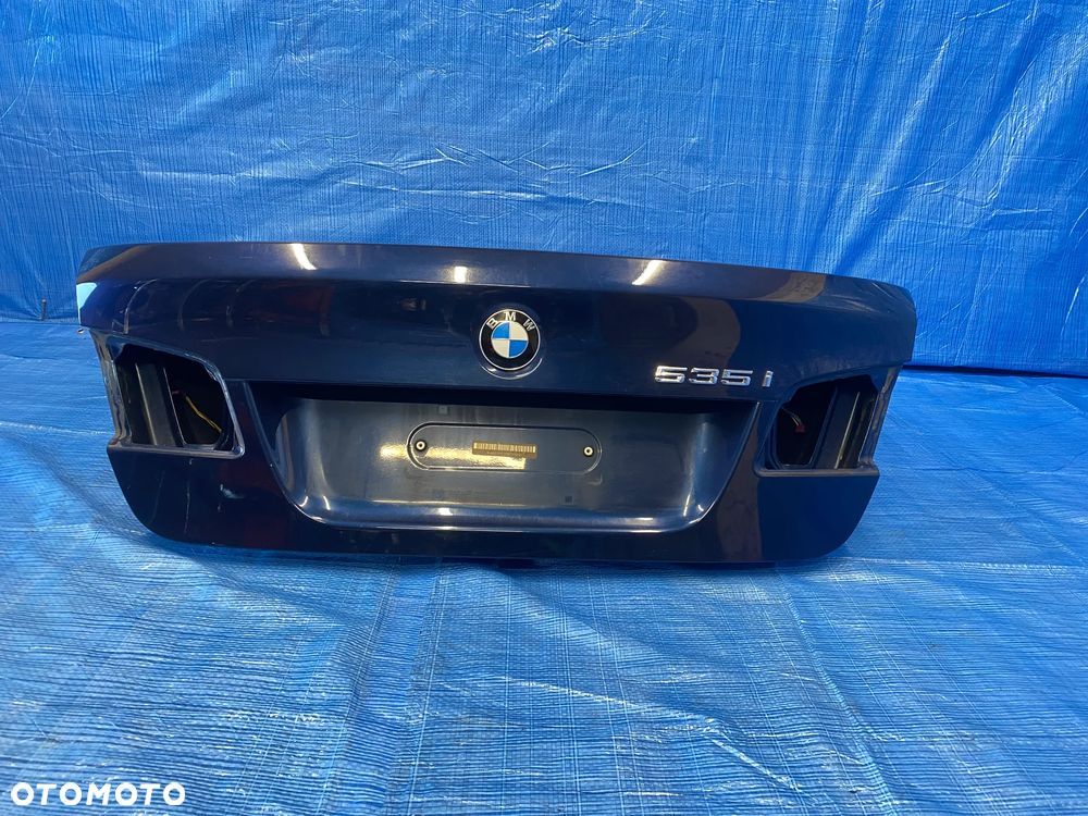 KLAPA BAGAŻNIKA TYŁ TYLNA SEDAN NIEBIESKA A76 TIEFSEEBLAU BMW F10 PRZEDLIFT - 7
