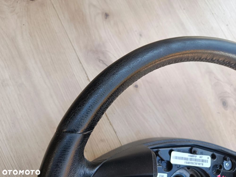 MERCEDES W164 ML X164 GL W251 KIEROWNICA CZARNA SKÓRZANA ŁOPATKI - 4