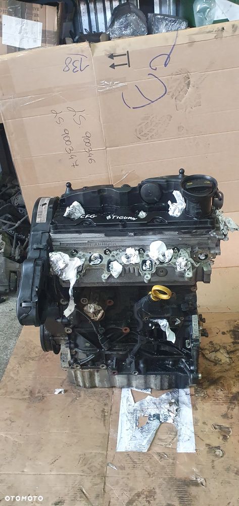 Silnik słupek blok silnika VW Tiguan I Lift 2.0 TDI CFG - 9