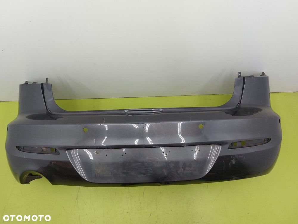 Zderzak tylny tył Mazda 3 II 2009-2013R SZARY SEDAN 4 DRZWI - 1