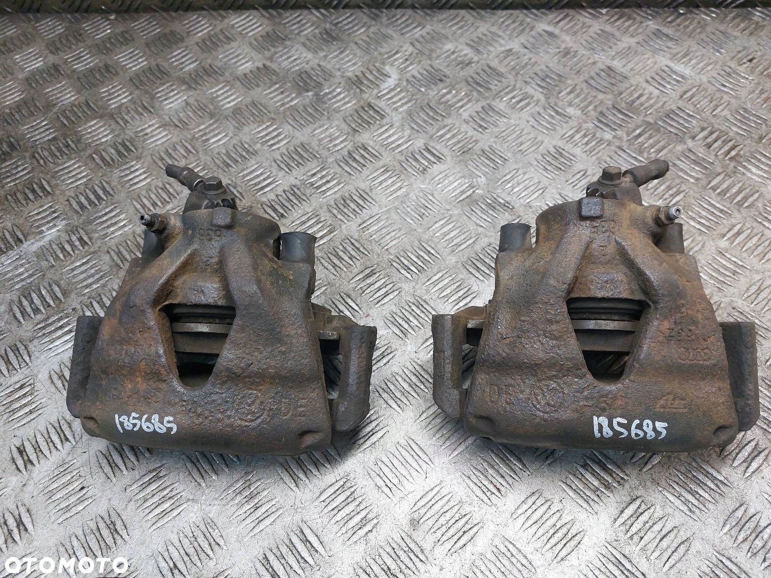 TARCZE HAMULCOWE PRZÓD + ZACISKI BORA 1.9 TDI 286MM - 7