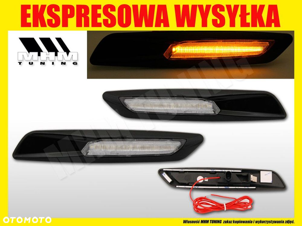 KIERUNKOWSKAZ MIGACZ LED KPL BMW 1 E87 E88 E81 E82 5 E60 E61 X3 E83 X1 E84 - 2
