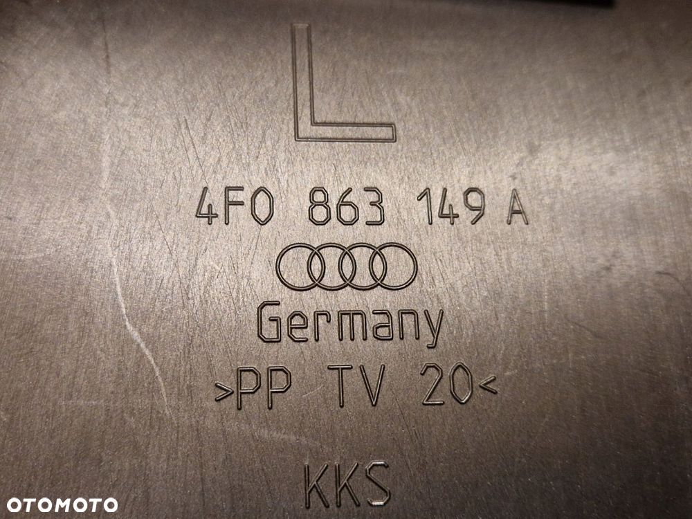AUDI RS6 C6 WLOT DOLOT KIEROWNICA POWIETRZA LEWA 4F0863149A NOWA ORYGINAŁ - 3