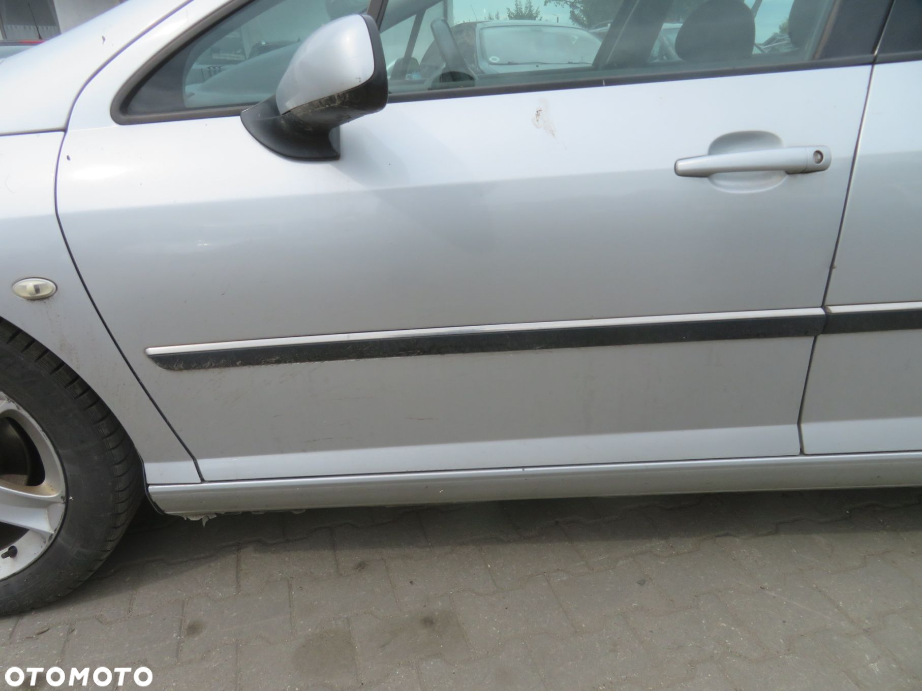 DRZWI PRZEDNIE LEWE 407 SW KOMBI EZRC  SREBRNY PEUGEOT 2004-2007 - 3