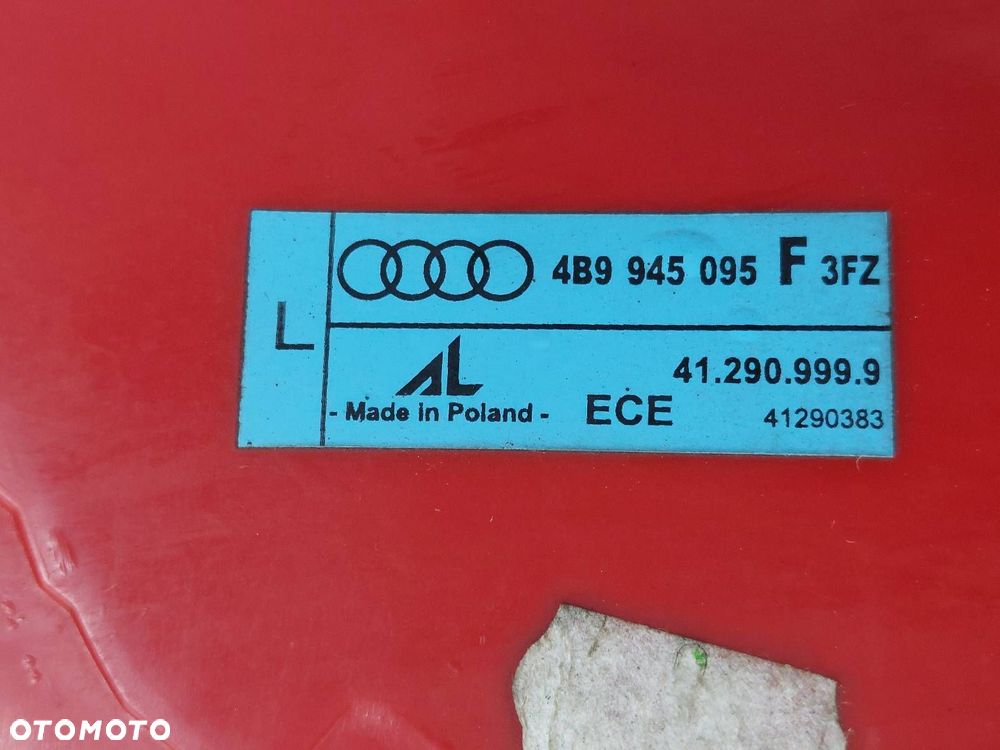 LAMPA LEWY TYŁ AUDI A6 C5 LIFT AVANT KOMBI 4B9945095F - 4